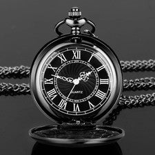 Reloj Bolsillo Abatible Vintage Retro Estilo Mecánico Llavero Relojes
