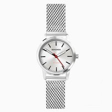 Reloj de cuarzo Sekonda Nordic para mujer plateado de acero inoxidable y esfera 40488