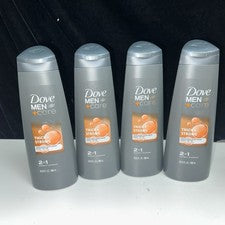 Paquete de 4: champú/acondicionador fortificante 2 en 1 Dove Men+Care grueso y fuerte 12 oz
