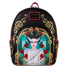 Mini Mochila Loungefly The Bride Of Frankenstein Vidrieras, NUEVA, MODA