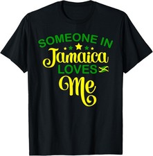 Camiseta Jamaica Someone In Jamaica Loves Me Jamaica Love Vintage