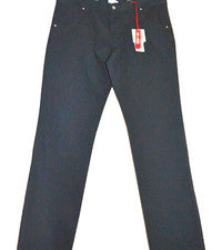 Pantalones FB Fasion negros informales Italia para hombre talla US XL 40 EU 56