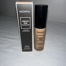 Base de maquillaje Moira Beauty cobertura completa sombra 500 miel arena 30 onzas líquidas