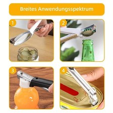 Multifunktionales Küchenhelfer Verstellbarer Glasöffner Bequemer Griff