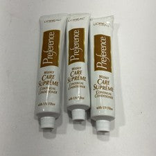Lote de 3 acondicionadores continuos semanales L'Oreal Preference Care Supreme 1,8 oz