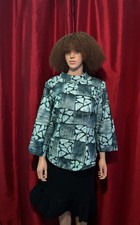 Blusa Top Estampado Africano Con Mujer Verano Ocasión Fiesta