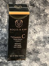 Suero facial coreano de vitamina C ROGUE N RAW - 1,05 OZ, blanqueamiento, etc. Cuidado de la piel
