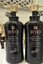 Champú RYO Premium para aliviar la pérdida del cabello cuidado de raíces y cabello 490 ml x 2