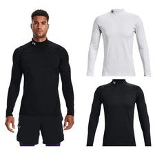Under Armour 1366066 Para hombres UA ColdGear® Armour Camisa Ajustada Simulada Camiseta Manga Larga