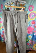 Pantalones deportivos Pure Champ estilo para hombre MFJ-300 gris jaspeado