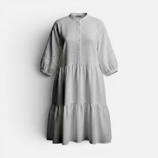 Vestido Mujer KHUJO Modelo: Crepes Blanco M