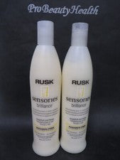 Acondicionador protector de color sin parabernos RUSK BRILLIANCE 13,5 OZ 2 botellas