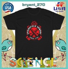 Nuevas camisetas para hombre con logotipo de Springfield Armory talla americana