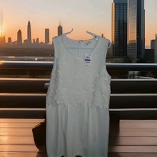 VESTIDO MUJER MAISON JULES DISEÑO FLORAL NUEVO CON ETIQUETAS TALLA XXL
