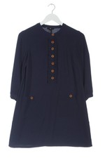 H&M Vestido Blusa Mujer Camisa Blusa Azul Botones Casual Talla 36