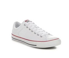 Zapatilla deportiva Converse CTAS High Street Ox de lona/blanca/granate/azul marino/A01717F