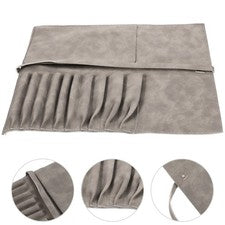 Bolsa enrollable de 10 piezas con soporte para utensilios de cocina portátil para uso en exteriores