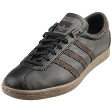 Adidas Tobacco Hombre Moda Entrenadores en Negro Marrón - 8 UK