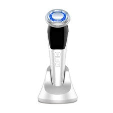 Masajeador facial 5 en 1 rojo azul luz EMS máquina reafirmante antiarrugas para el cuidado de la piel