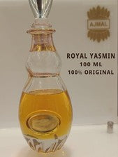 Aceite de perfume concentrado Ajmal Royal Yasmin | 100 ml | Aceite Attar | Larga duración