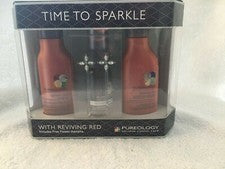 Cuidado serio del color Pureology con rojo reviviente que incluye 2 alfileres