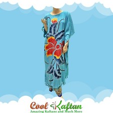 Orquídea París Mujer Negro Estampado Floral Vestido Informal Kafatn Modesto Moda