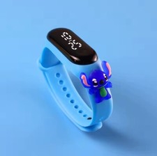 Reloj Pulsera LED Digital Disney Lilo & Stitch Niños - Reloj Regalo Silicona Deportivo | Reino Unido
