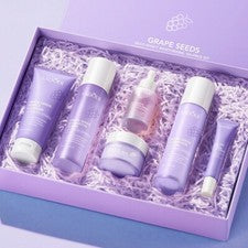 Kits faciales de belleza de semillas de uva suero de niacinamida reparador antienvejecimiento hidratante blanqueamiento