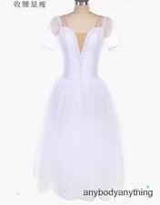 Mujeres Bailarina Vestido Romántico Tutú Ballet Calce Ajustado Moda Sexy Elegante
