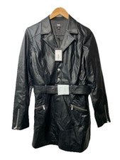 Vestido Paige Strada Moto Para Mujer Negro Cinturón Cremallera Bolsillos Manga Larga Talla 6