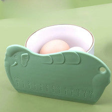 Raspador de masa de cocina con doble escala de medición CM pulgadas y ergonómico para mango