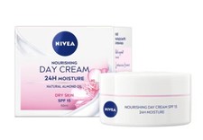 379,00€/L- Nivea Nourishing Day Cream Aceite de Almendras / Piel Seca / LSF15 - 50 ml