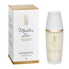 Crema facial rica en oro y ginseng