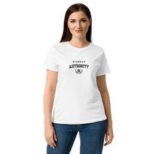 Highest Authority Christian Mujer’s Ropa Básica Estilo Suave Damas Camiseta