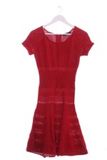 Twin Set Vestido Punto Rojo T. 34 Casual Midi