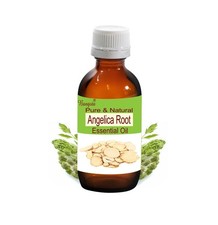 Aceite esencial de raíz de angélica aroma herbal natural para perfumería de...