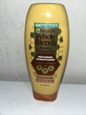 Acondicionador Garnier Whole Blends Honey Treasures 12,5 oz cuidado reparador del cabello