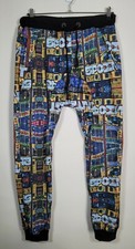PANTALONES DE MODA AMERICAN STITCH DISEÑO PAISAJE URBANO TALLA XX GRANDE Graffiti