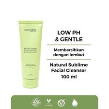 Limpiador facial suave Avoskin lavado facial natural sublime 100 ml EE. UU. Impuestos libres