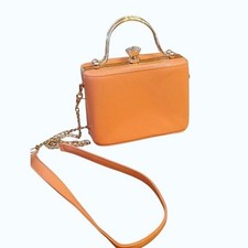 Bolso Bandolera Convertible La Terre Moda Para Mujer Mini Patente en Rosa Coral