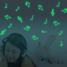 4 juegos de calcomanías ligeras pegatinas decoración pared hogar sala salón