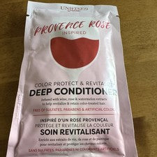 Acondicionador profundo de cabello de color suave y brillo rosa Unwined By Hask Provence