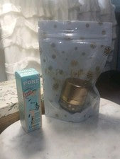 Base en polvo Belle Beauty Easy Peasy MEDIANA de viaje + imprimación porefessional