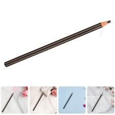 2 piezas lápiz de cejas a prueba de sudor cejas belleza lápices cepillo para maquillaje