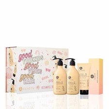 Set de cuidado capilar Luseta Perfect Bonding champú acondicionador crema sin enjuague taza de ducha