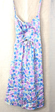 Mini Vestido Para Mujer Estampado Floral Talla S Correa de Espagueti Recorte Línea A Fairycore