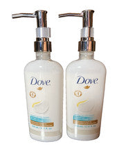 Champú hidratante para cabello liso Dove 2 botellas 8,11 oz