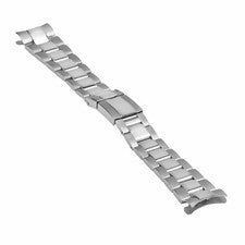 CORREA RELOJ OSTRA ACERO INOXIDABLE PARA ROLEX DAYTONA 116520 116523 BRILLANTE/CENTRO