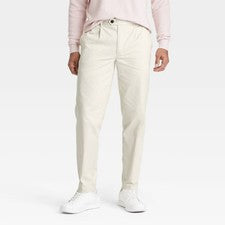 Pantalones de vestir plisados con lengüeta extendida para hombre - Goodfellow & Co