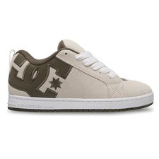 ZAPATOS DC COURT GRAFFIK OFF WHITE OLIVA CÍTRICOS ZAPATILLAS